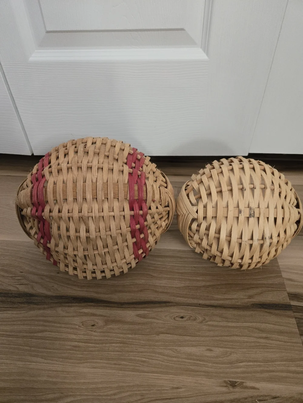 Vintage Handmade Gods Eye Egg Baskets